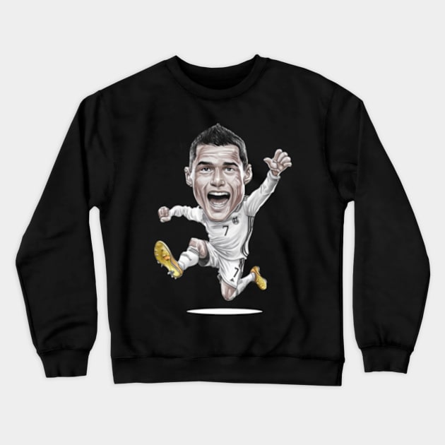 Cristiano ronaldo Crewneck Sweatshirt by TshirtMA